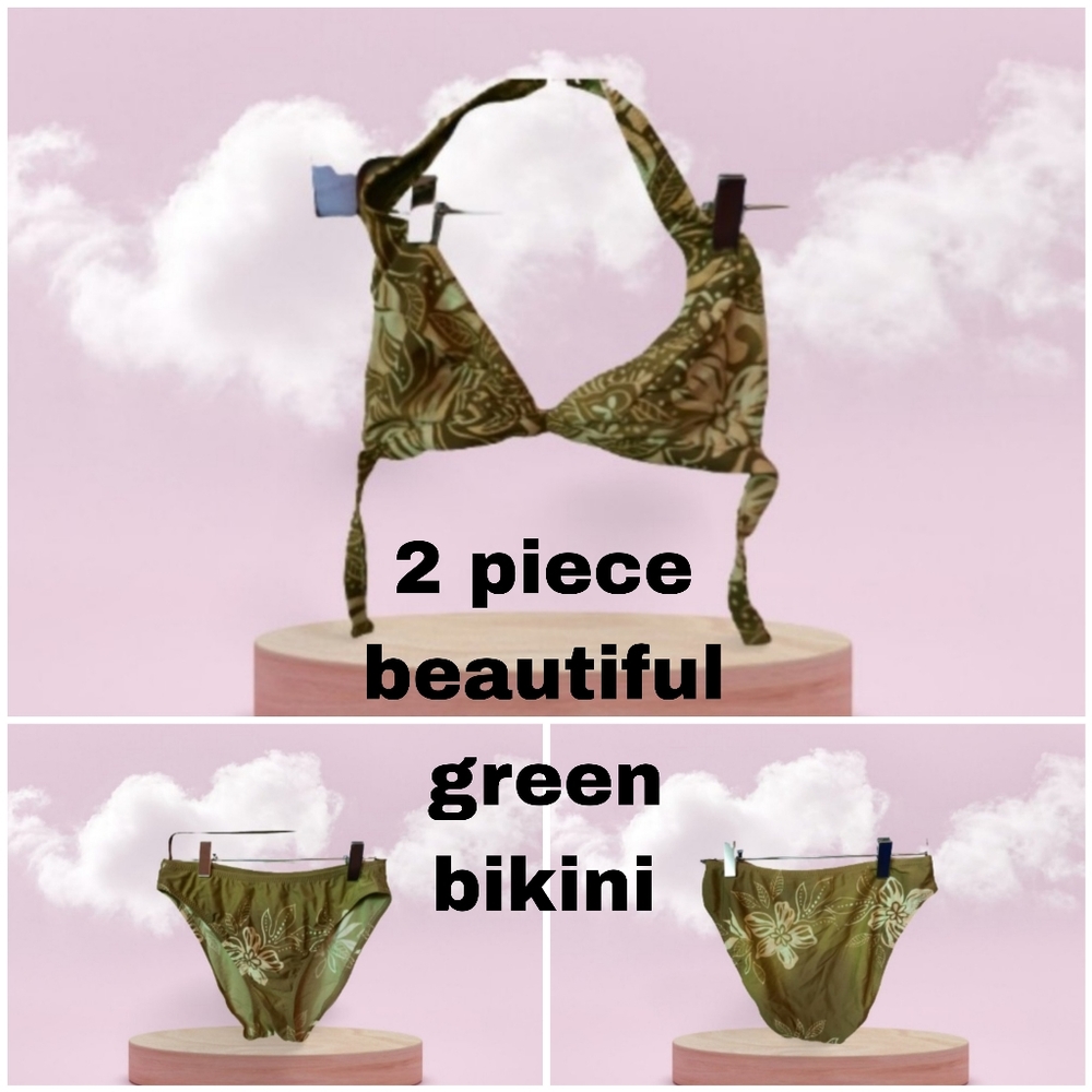 2 For $10 Bikini Leaf print Md